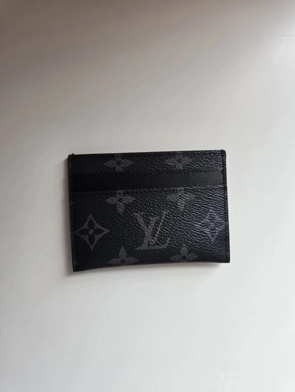 Louis Vuitton Black Monogram Slim Card Case - Picture 3 of 5